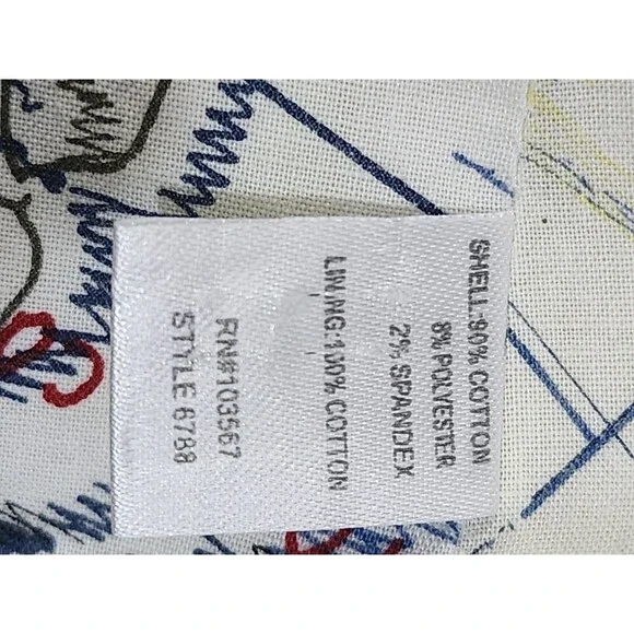 Vintage Christopher & Banks Yellow Denim Jacket Size L  Button Up - Picture 4 of 4